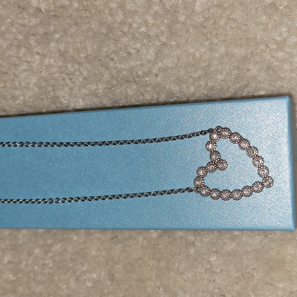 Brighton Twinkle Floating Heart Necklace
